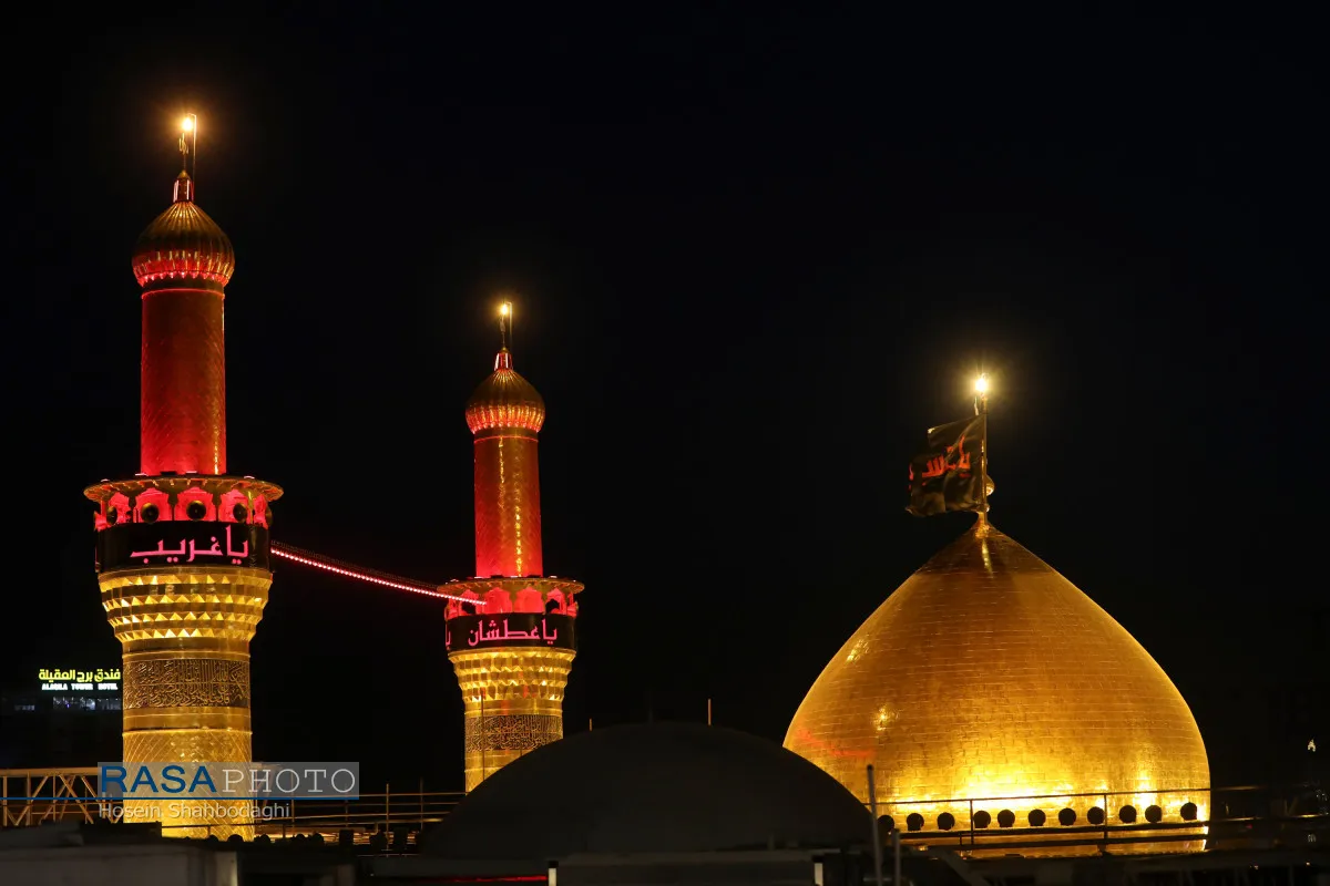 حال هوای بین الحرمین در شب اربعین حسینی (ع)