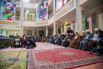 تجمع طلاب و فضلای استان کرمان در محکومیت جنایت تروریستی و گرامیداشت شهدای مظلوم این حادثه