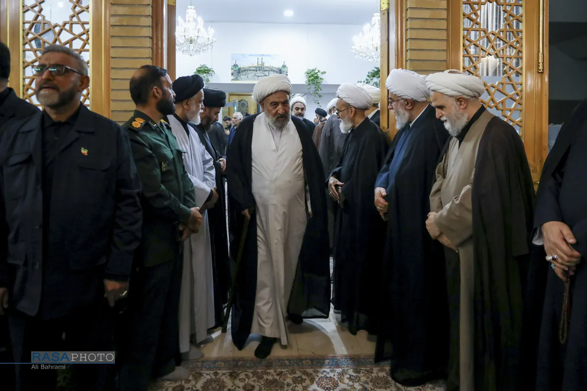 مراسم بزرگداشت چهلم تشییع و تدفین &laquo;آقای شهید ایران&raquo; در قم

