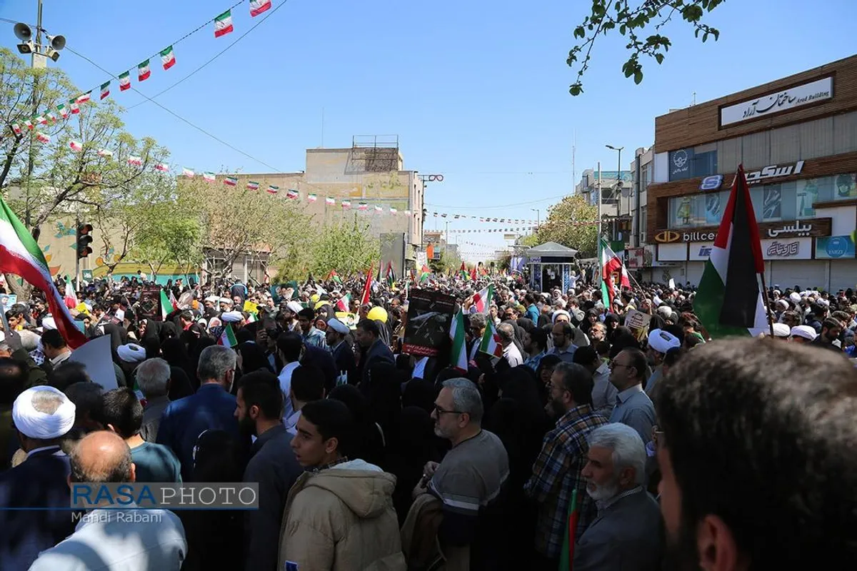 راهپیمایی باشکوه روز قدس در قم