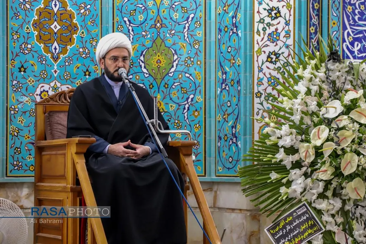 مراسم ختم مرحوم حجت الاسلام سقای بی&zwnj;ریا در قم