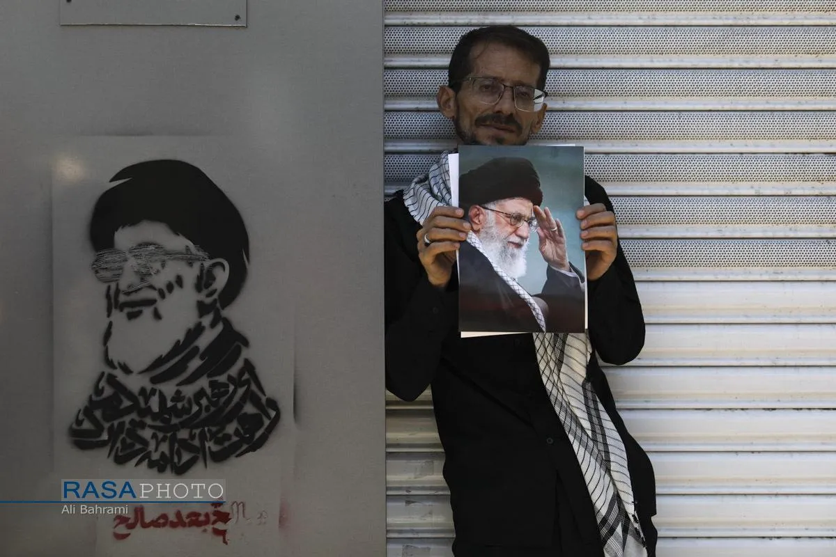 قیام خراسان در تشییع میلیونی رهبر شهید انقلاب اسلامی