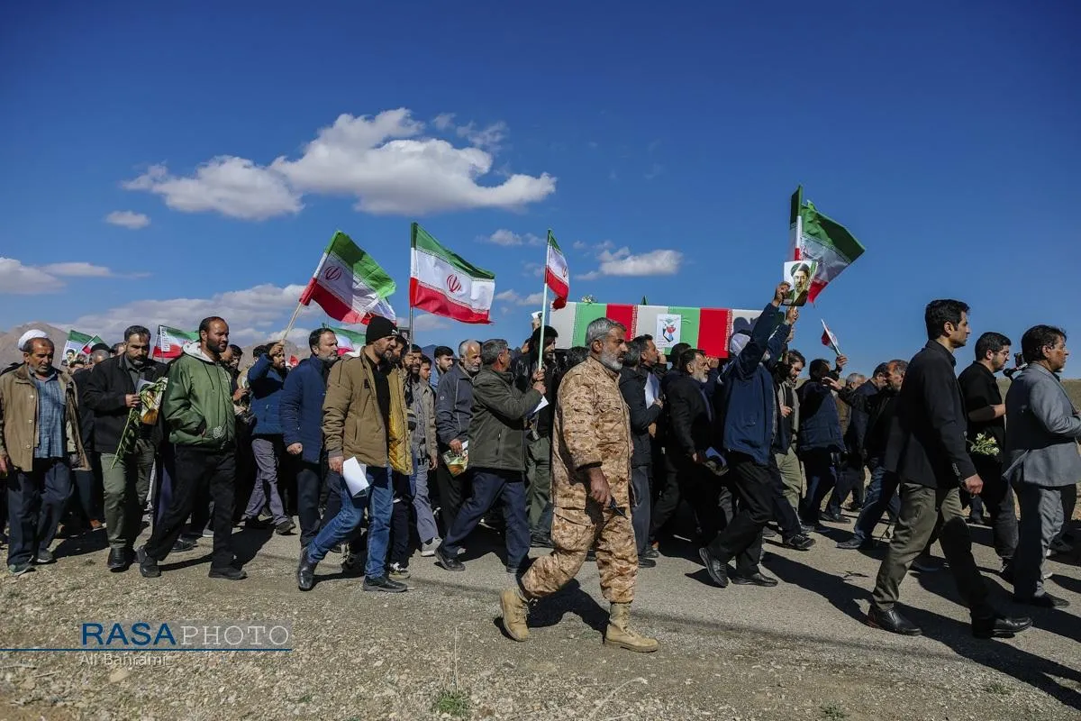 پرواز مادر شهید، به سوی فرزند شهیدش