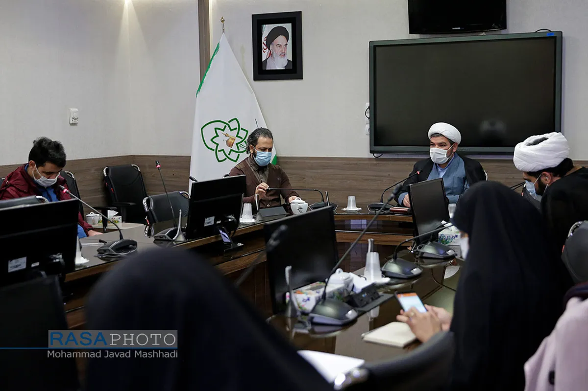 نشست خبری معاون پژوهش حوزه علمیه خراسان&lrm;