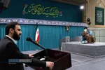 دیدار جمعی از مداحان اهل&zwnj;بیت (علیهم&zwnj;السلام) با مقام معظم رهبری
