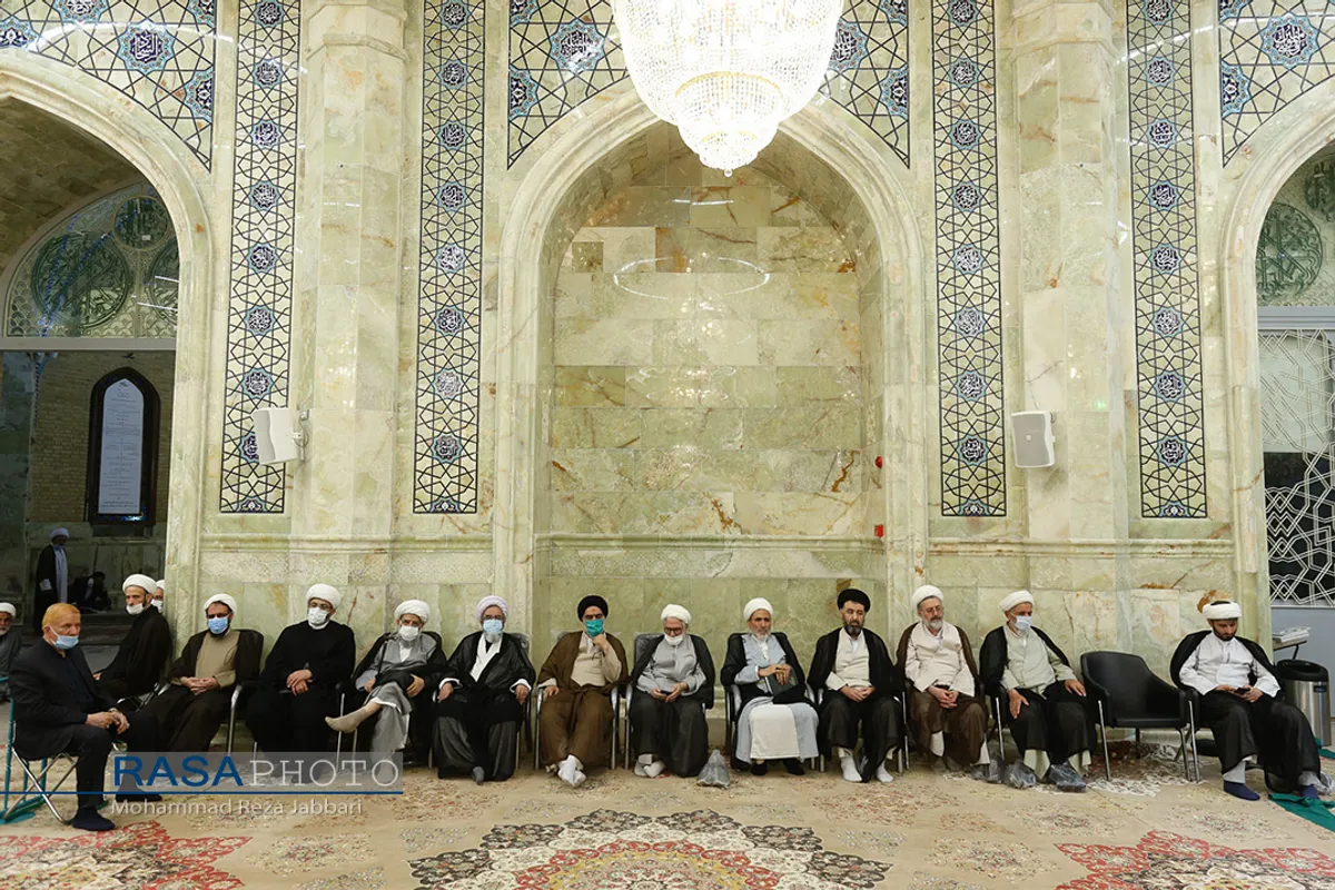 مراسم بزرگداشت آیت الله فیضی در قم