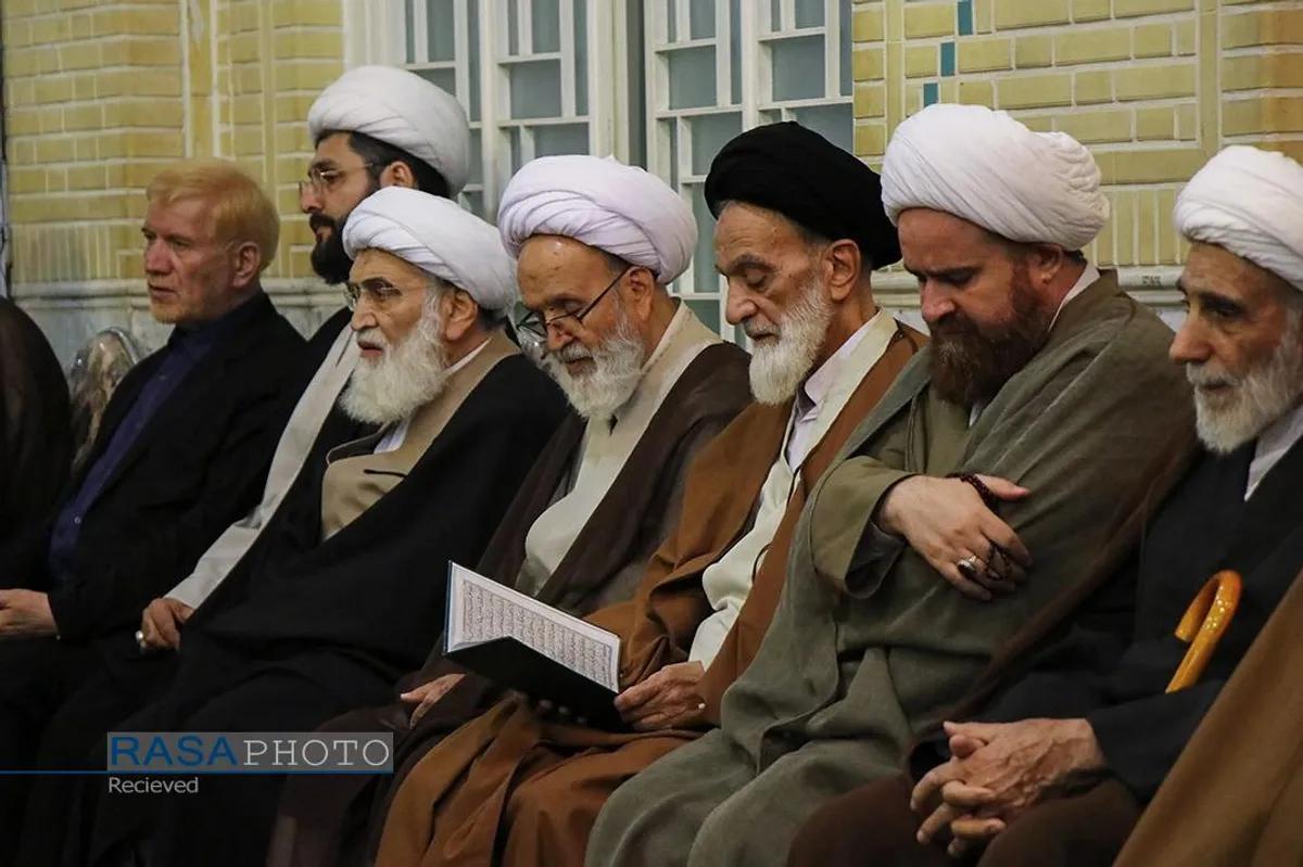مراسم چهلمین روز درگذشت حجت الاسلام رضا نوری همدانی