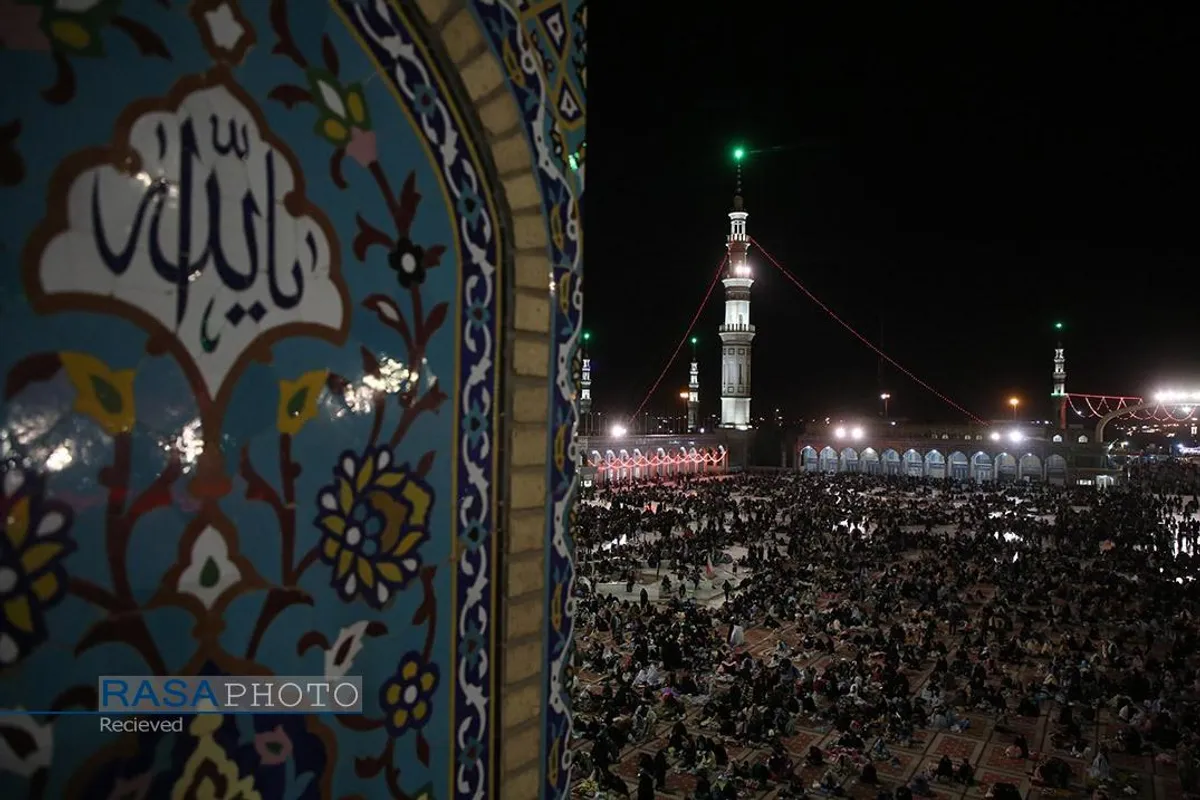 احیا شب ۲۳ ماه مبارک رمضان در مسجد مقدس جمکران