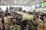 آیین استقبال از پیکر ۹ شهید دوران دفاع مقدس در شیراز&lrm;&lrm;