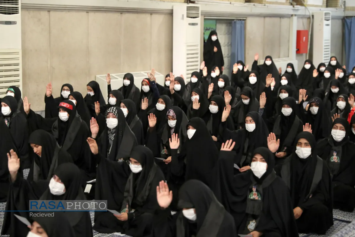 عزاداری اربعین حسینی هیئت&zwnj;های دانشجویی در حسینیه امام خمینی (ره) با حضور مقام معظم رهبری