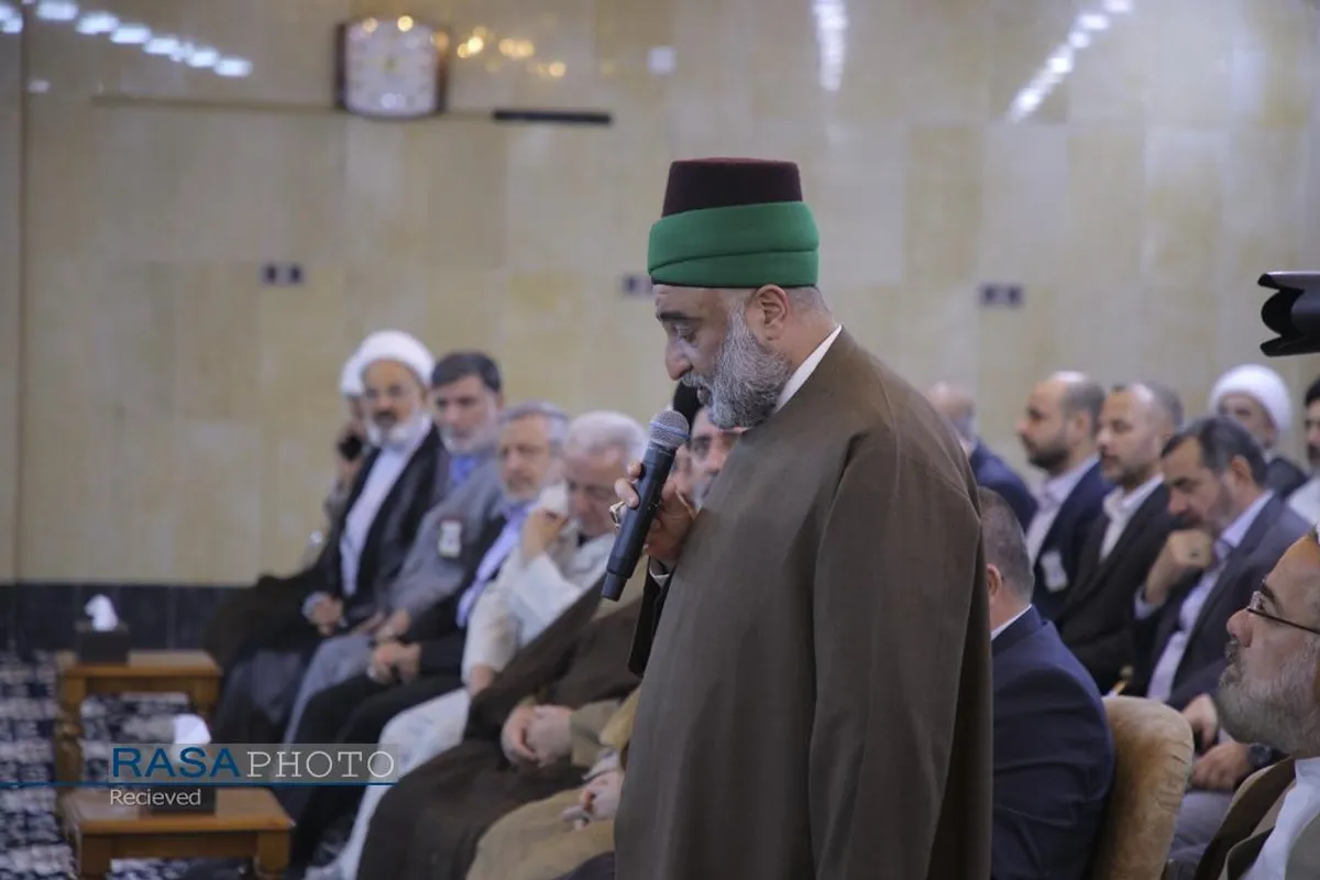 تشرف حضرت آیت&zwnj;الله جوادی آملی به حرم&zwnj;های مطهر حضرت اباعبدالله الحسین و حضرت ابوالفضل العباس (علیهما&zwnj;السلام)