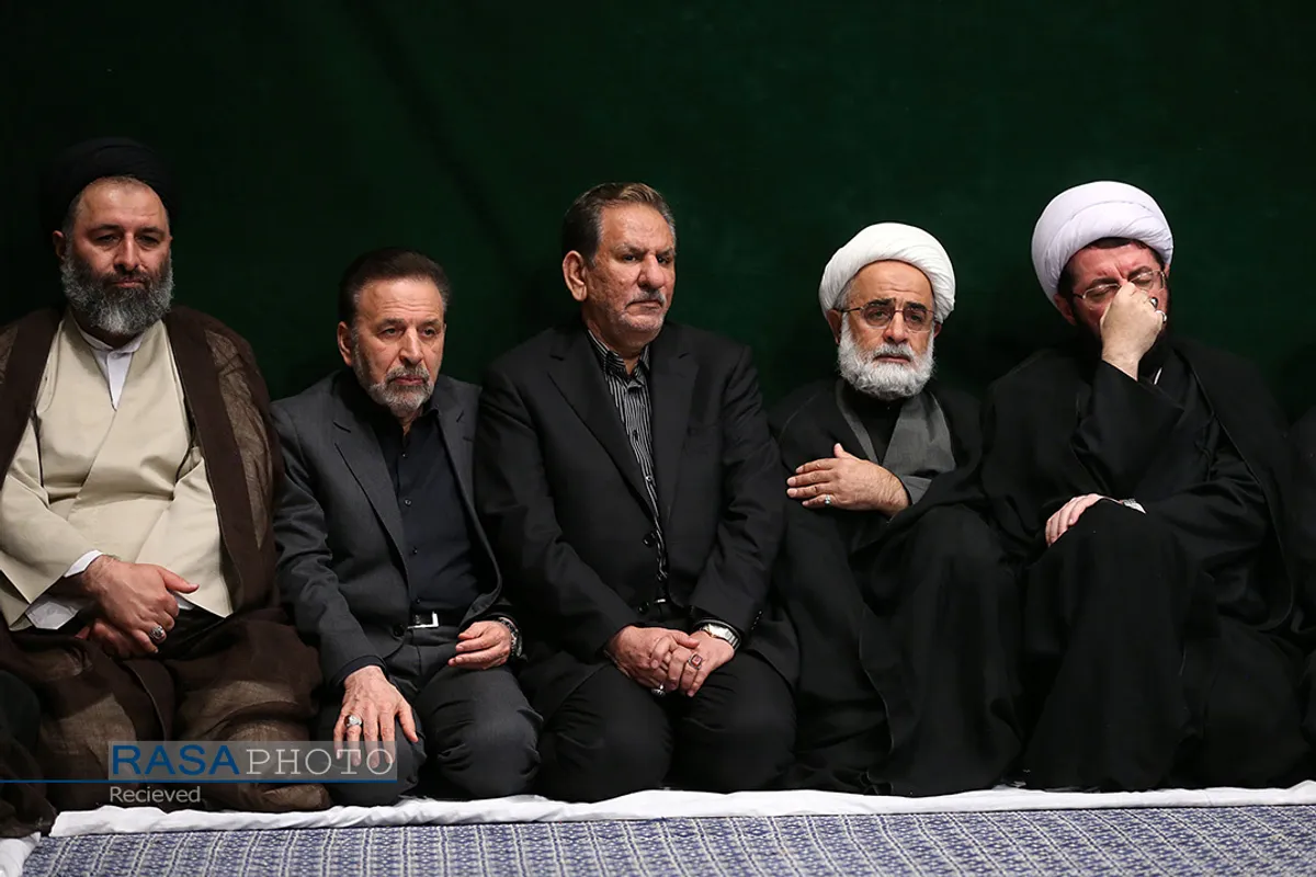 دومین شب مراسم عزاداری حضرت اباعبدالله الحسین (علیه&zwnj;السلام) با حضور رهبر انقلاب