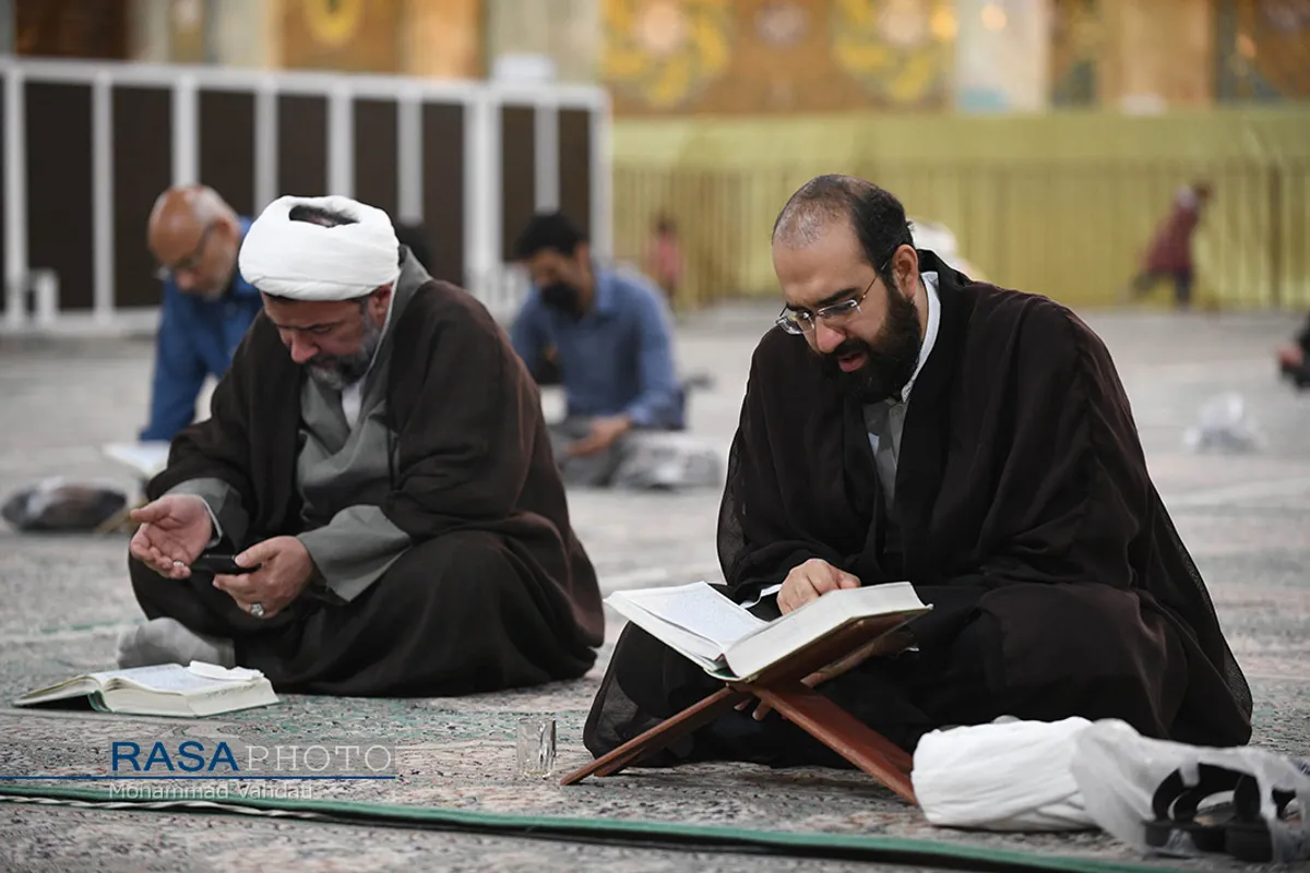مراسم مناجات خوانی شب&zwnj;های ماه مبارک رمضان در مسجد امام حسن عسکری (ع)