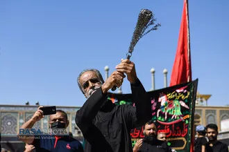عزاداری روز شهادت پیامبر(ص) و امام حسن مجتبی (ع) در قم