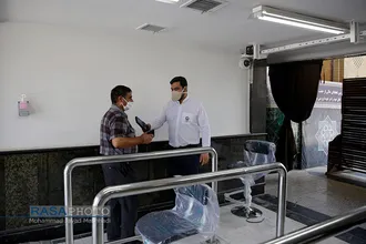 رعایت پروتکل&zwnj;های بهداشتی در حرم مطهر رضوی