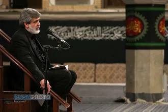 عزاداری شام شهادت حضرت زهرا (سلام&zwnj;الله&zwnj;علیها) با حضور رهبر انقلاب