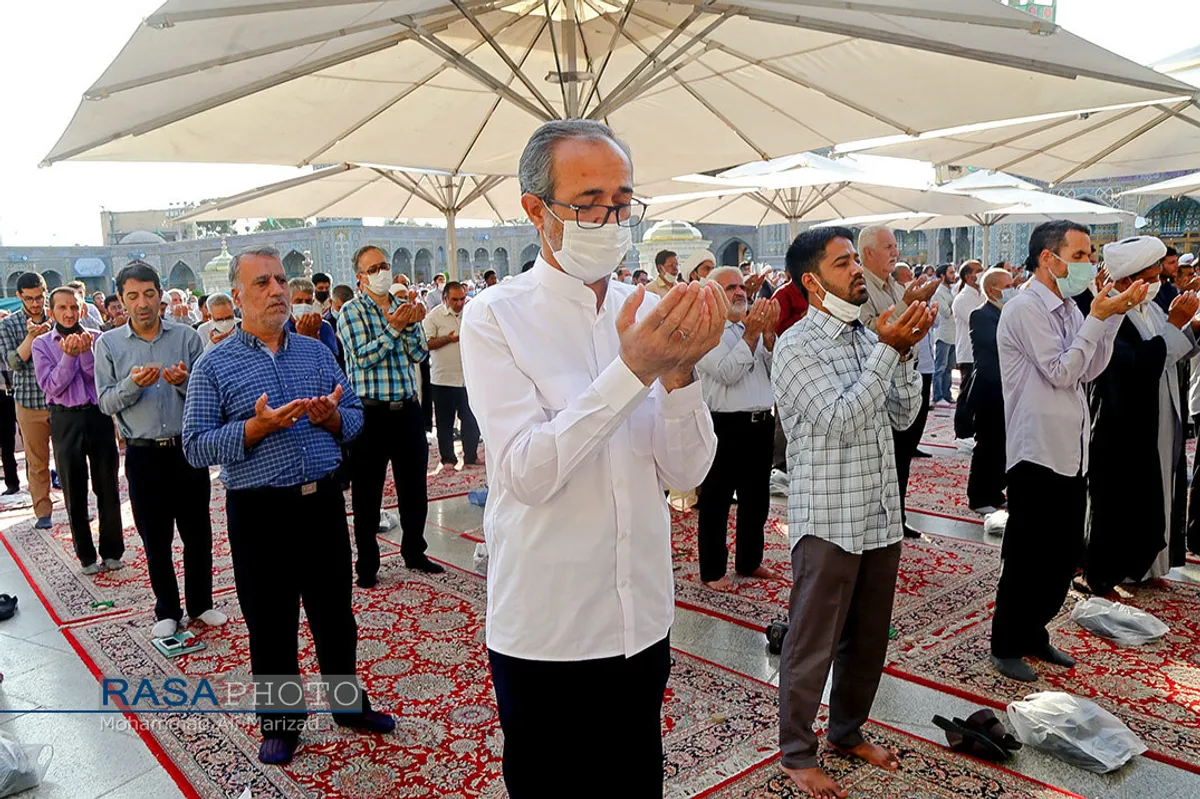 اقامه نماز عید سعید قربان در قم به امامت آیت الله سعیدی
