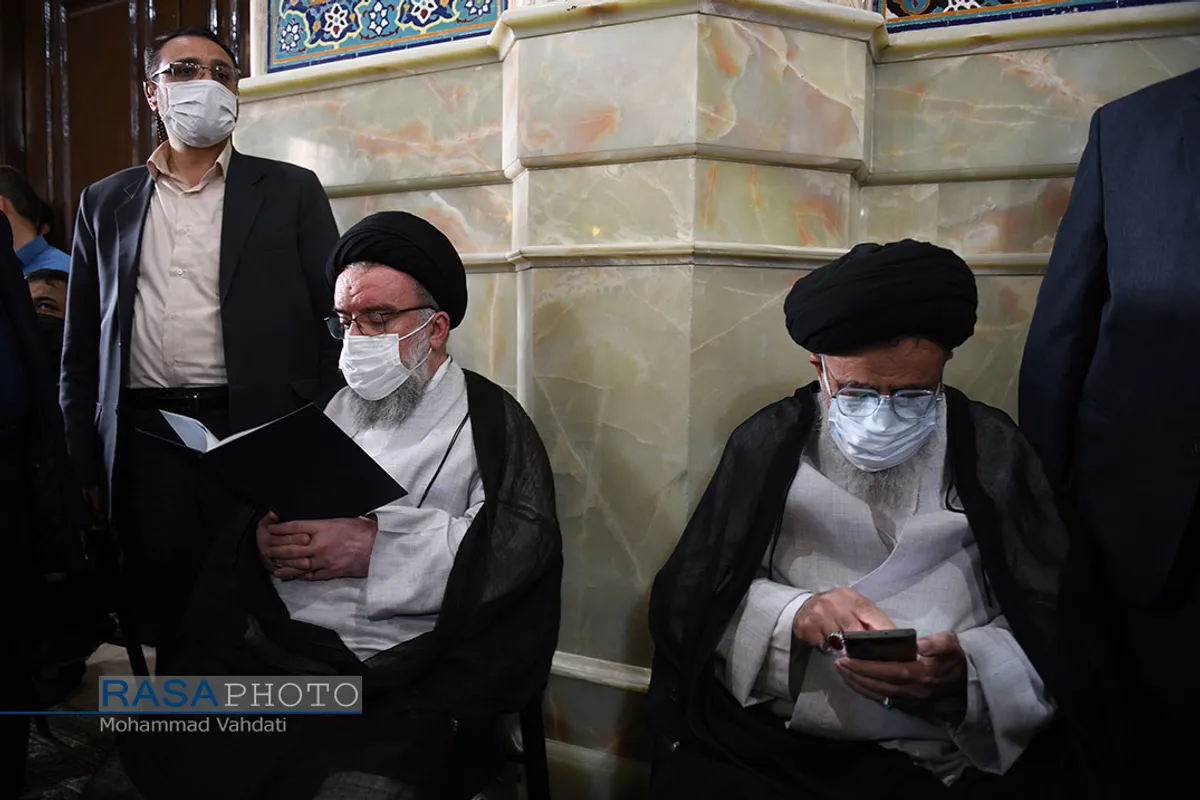 تشییع پیکر مرحوم آیت الله فاطمی&zwnj;نیا در قم