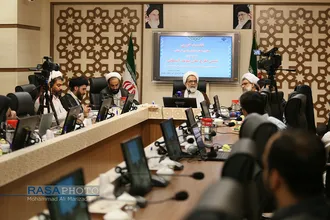 نشست خبری معاون تبلیغ و فرهنگی حوزه علمیه&lrm;
