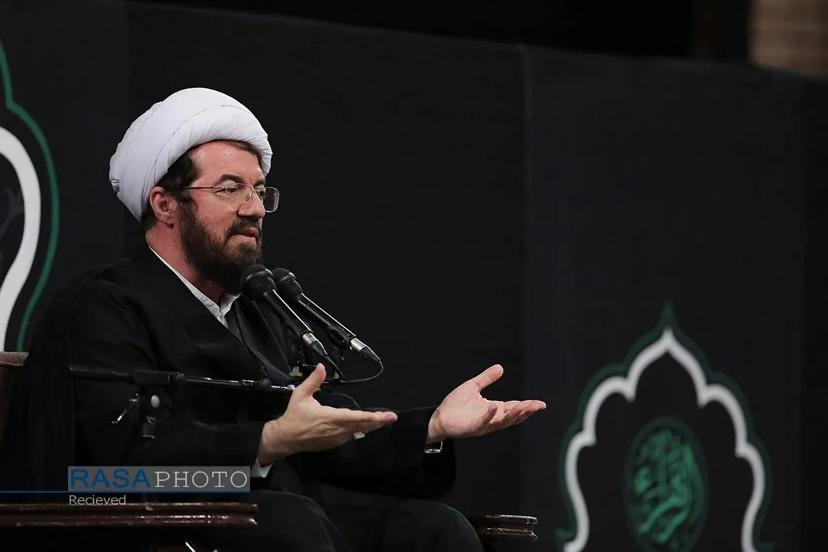 دومین شب مراسم عزاداری حضرت زهرا (سلام&zwnj;الله&zwnj;علیها) با حضور رهبر انقلاب