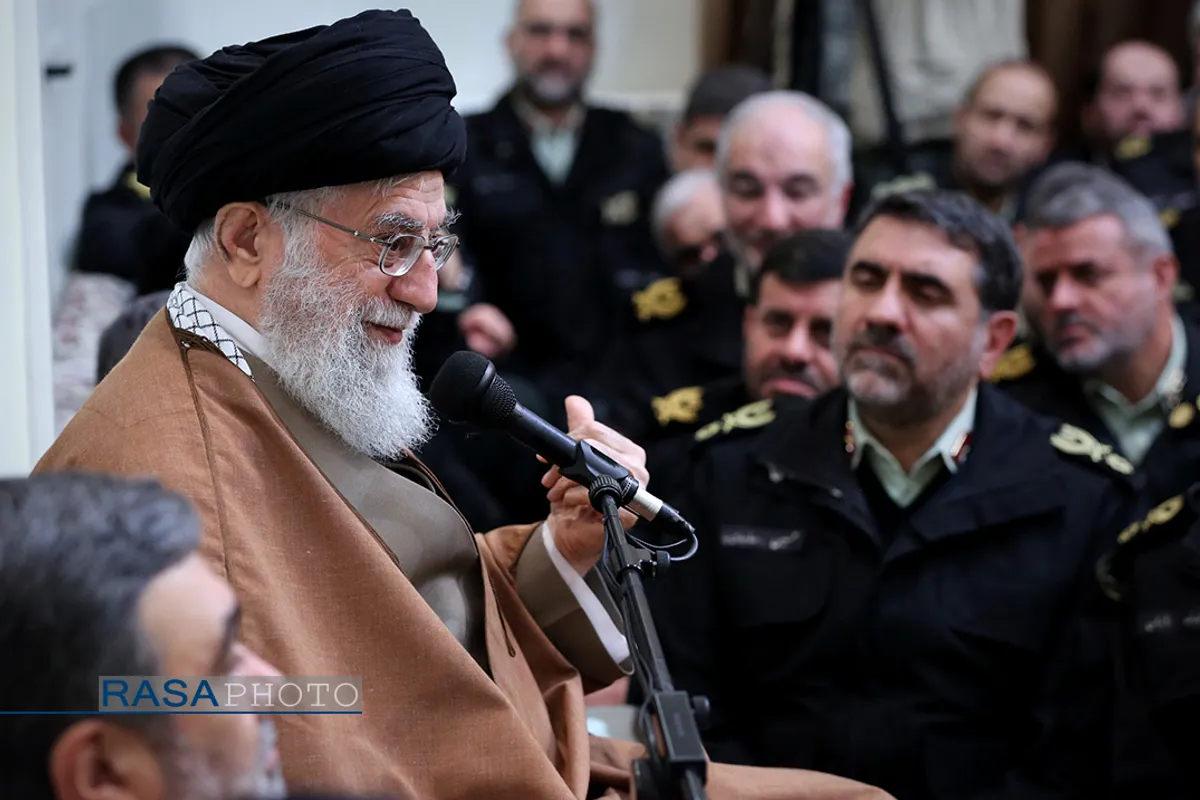 دیدار فرماندهان نیروی انتظامی با فرمانده کل قوا