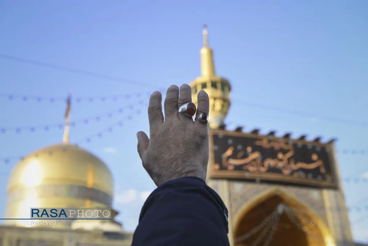 عزاداری روز شهادت حضرت امام موسی بن جعفر (علیه&zwnj;السلام) در حرم مطهر رضوی