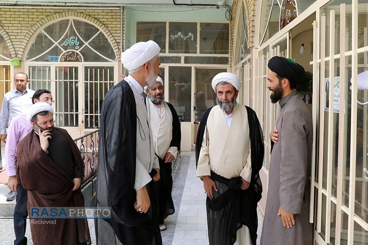 سفر حجت الاسلام والمسلمین رحیمیان مسئول دبیرخانه شورای عالی حوزه&zwnj;های علمیه به استان سمنان-۲