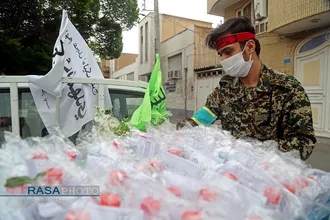 طرح غربالگری خانه به خانه توسط جوانان بسیجی قم