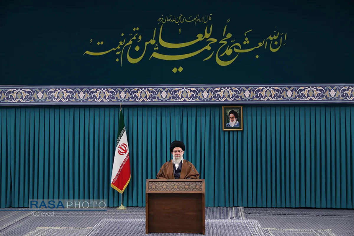 سخنرانی تلویزیونی مقام معظم رهبری به مناسبت عید مبعث