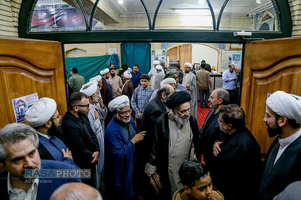مراسم یادبود مدیر مدرسه علمیه کرمانی&zwnj;ها مرحوم حجت الاسلام جاویدی