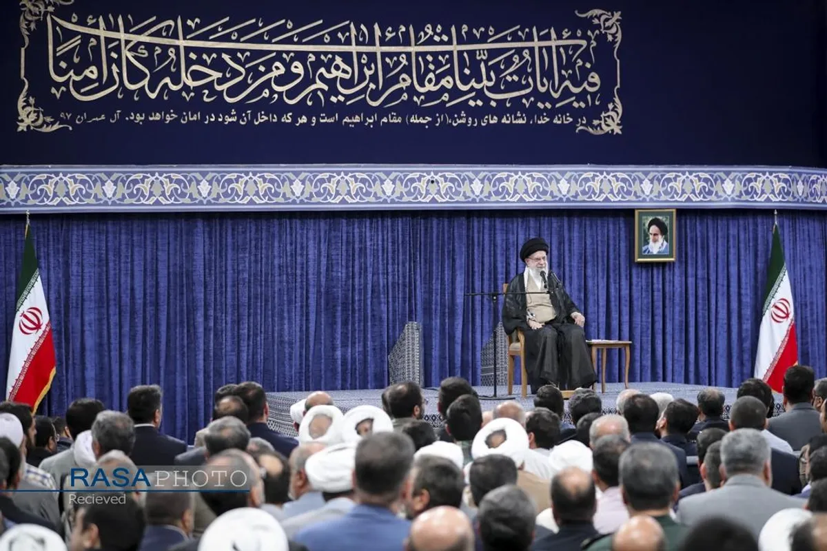 دیدار کارگزاران حج با رهبر معظم انقلاب