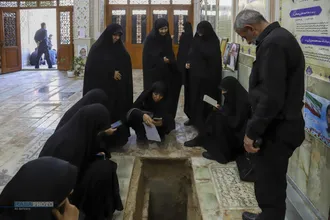 تشییع ۲ شهید سپاه در حمله رژیم صهیونیستی