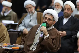 افتتاحییه کمیسیون&zwnj;های سیزدهمین اجلاسیه جامعه مدرسین حوزه علمیه با علما بلاد