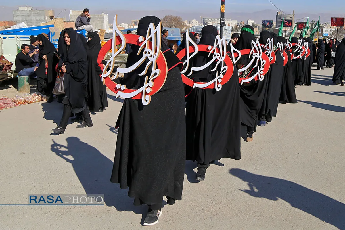 عزاداری روز شهادت حضرت زهرا (سلام الله علیها) در بجنورد