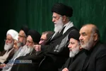 آخرین شب مراسم عزاداری حضرت اباعبدالله الحسین (علیه&zwnj;السلام) با حضور مقام معظم رهبری