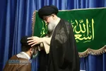 عمامه گذاری تعدادی از طلاب حوزه علمیه قم در روز ولادت حضرت پیامبر اعظم (ص)