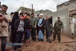 حجت الاسلام والمسلمین دژکام نماینده ولی فقیه در استان فارس و امام جمعه شیراز از محله سعدی و آسیب های سیل به این منطقه و سایر مناطق شیراز بازدید کرد.