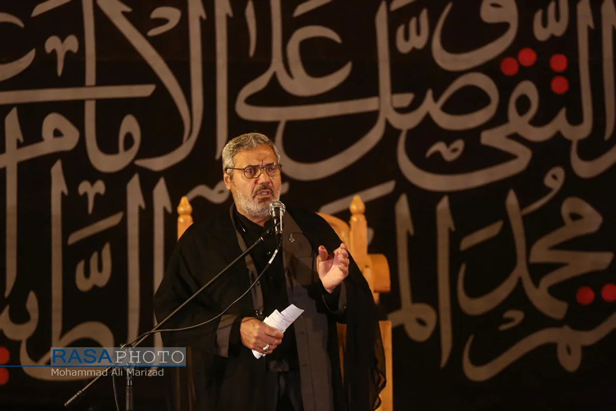 عزاداری هیئت هنر و رسانه استان قم