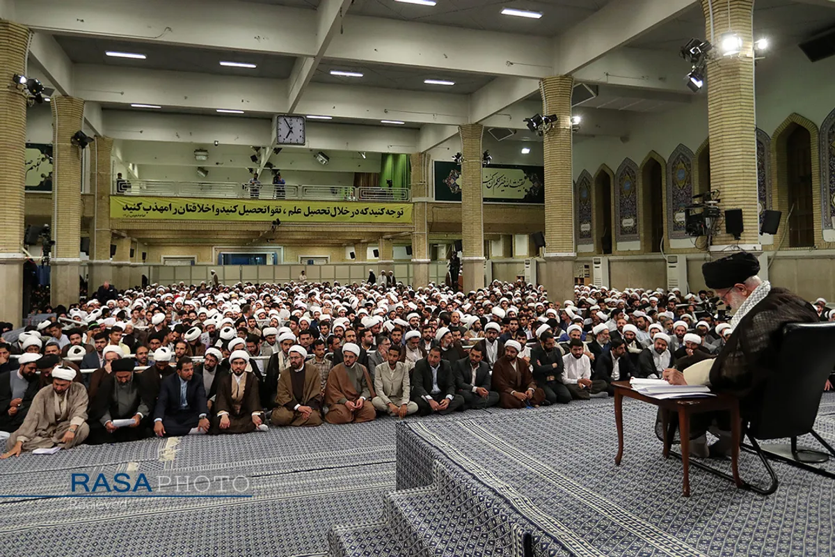 دیدار جمعی از طلاب سراسر کشور با رهبر معظم انقلاب