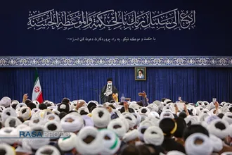 دیدار جمعی از مبلغان و طلاب حوزه&zwnj;های علمیه سراسر کشور
