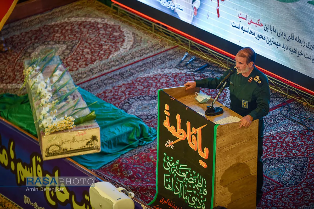 بزرگداشت دومین سالروز شهادت شهید سلیمانی در شیراز&lrm;&lrm;