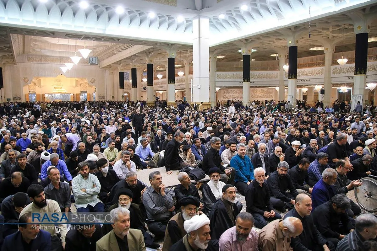 مراسم بزرگداشت شهید آیت الله رئیسی در حرم کریمه اهلبیت (س)