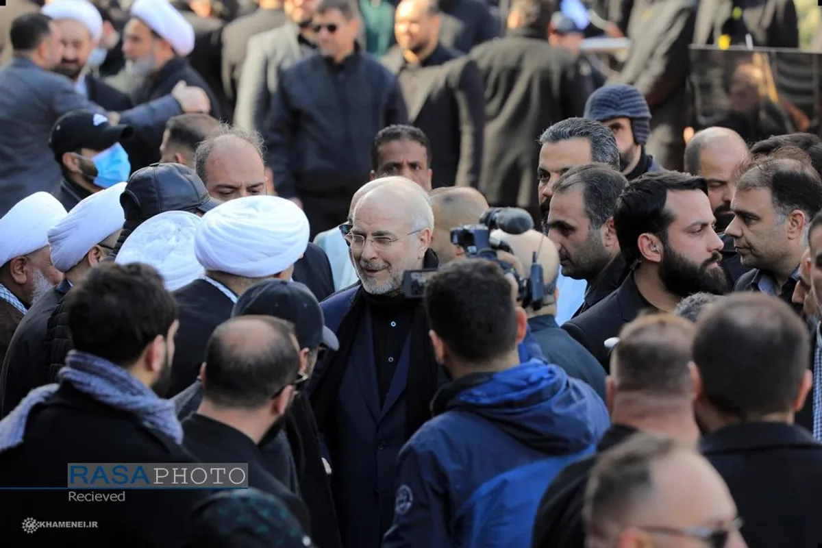 مراسم تشییع مجاهد کبیر شهید سیدحسن نصرالله و شهید سیدهاشم صفی&zwnj;الدین