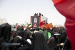 گوشه&zwnj;ای از لحظات ماندگار تشییع تاریخی رهبر شهید انقلاب در قم
