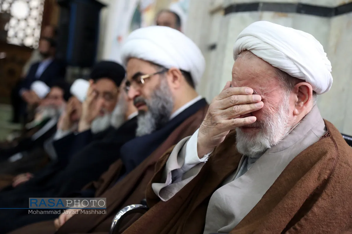 اجتماع باشکوه حوزویان قم در گرامیداشت یاد شهید سردار حاج قاسم سلیمانی