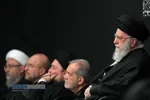 آخرین شب عزاداری شهادت حضرت زهرا (سلام&zwnj;الله&zwnj;علیها) با حضور رهبر انقلاب