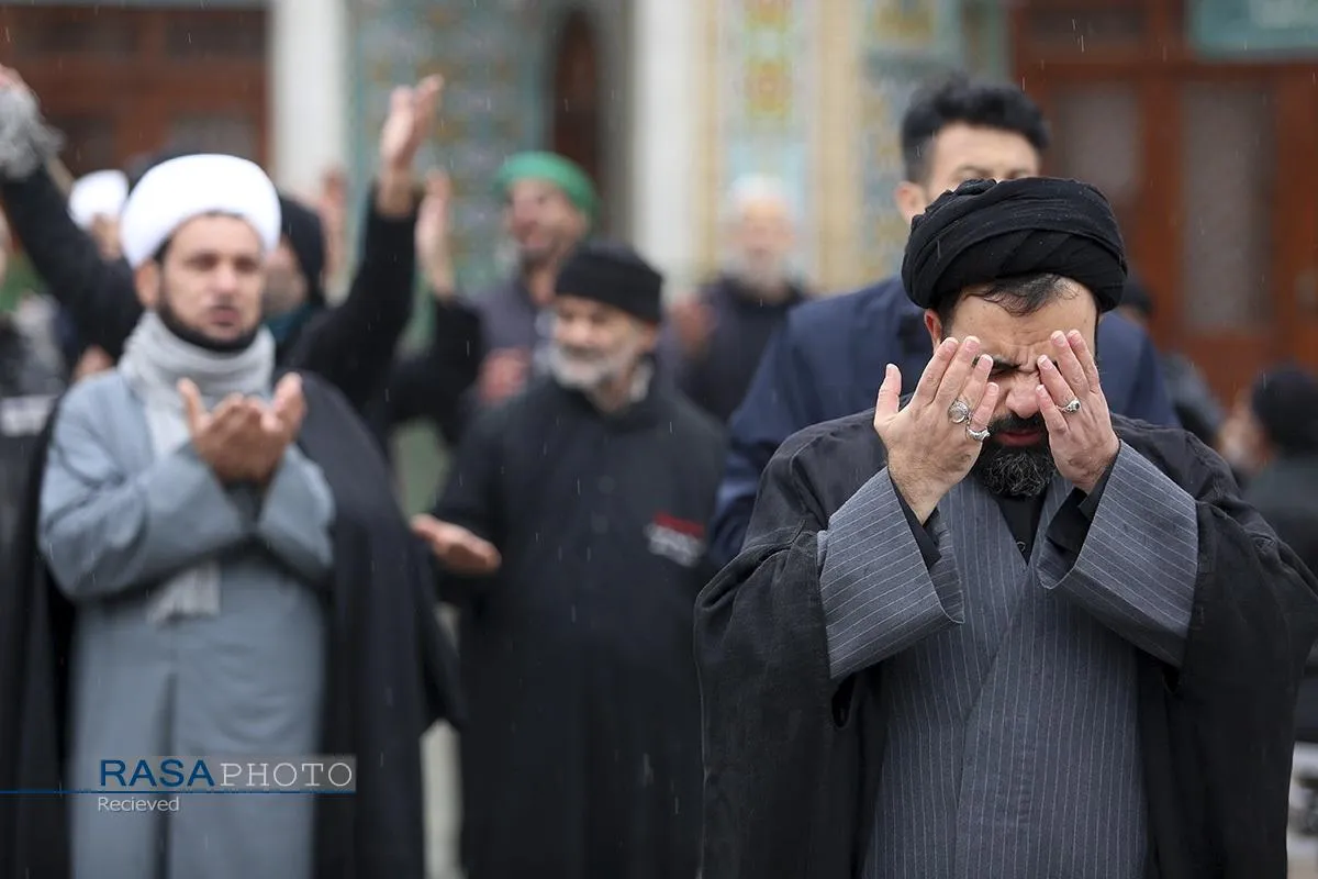 عزاداری روز شهادت امام هادی(ع) در حرم کریمه اهل&zwnj;بیت (ع)