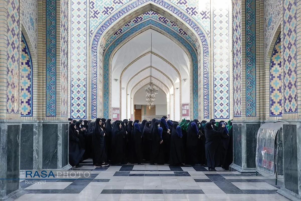 عزاداری روز شهادت حضرت صدیقه کبری (سلام&zwnj;الله&zwnj;علیها) در حرم مطهر رضوی