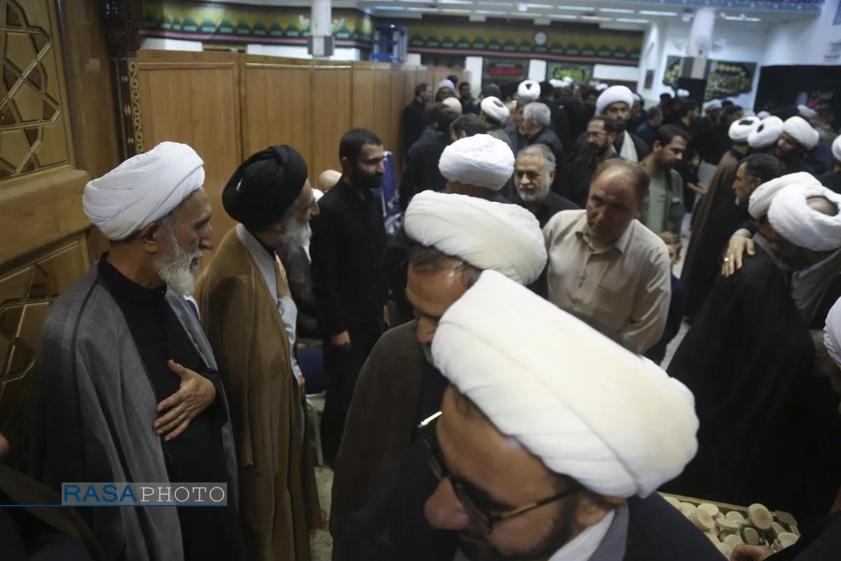 مراسم بزرگداشت مرحوم حجت الاسلام حاج شیخ علی طائب