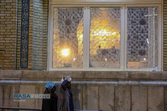 مراسم شب بیست و سوم ماه مبارک رمضان در حرم کریمه اهل بیت (سلام الله علیها)